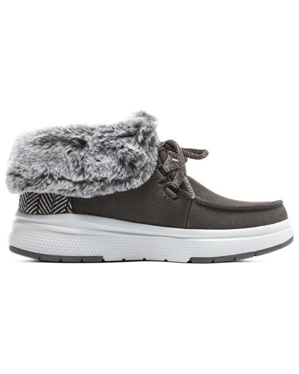 Skechers Metallic (Wmns) Bobs Skipper Wave 'Charcoal'