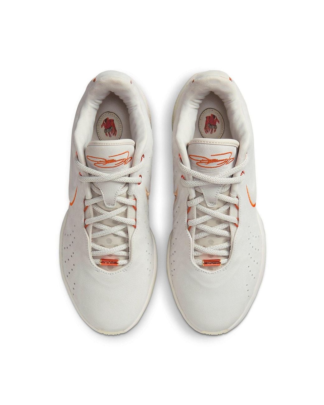 Nike White Lebron 21 'Akoya' for men