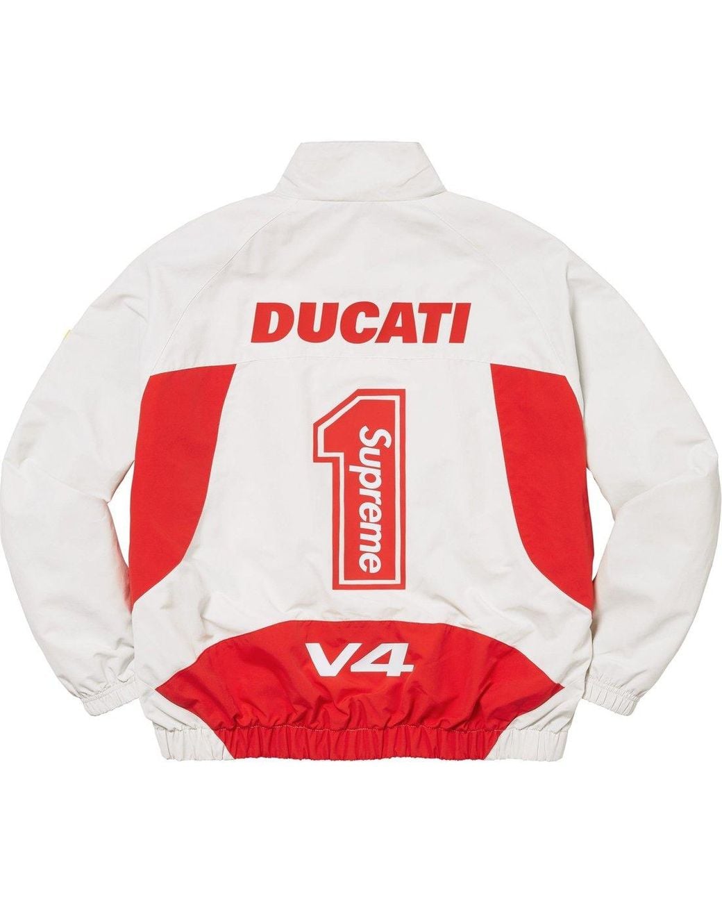 Supreme Red X Ducati Track Jacket for men