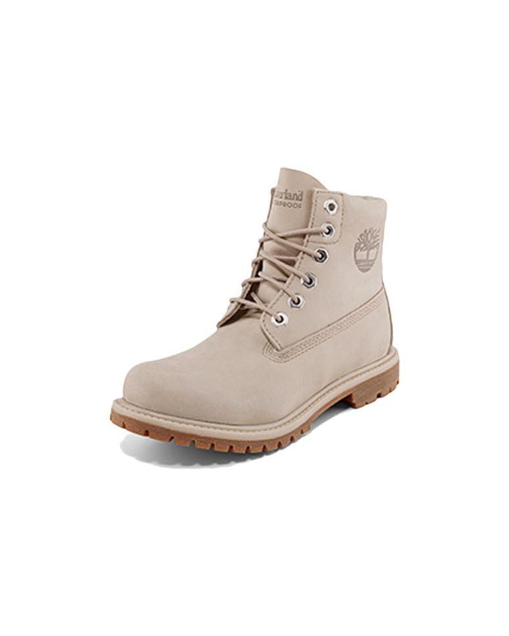 Timberland Natural (Wmns) Nellie Inch Waterproof Boots 'Light Taupe Nubuck'