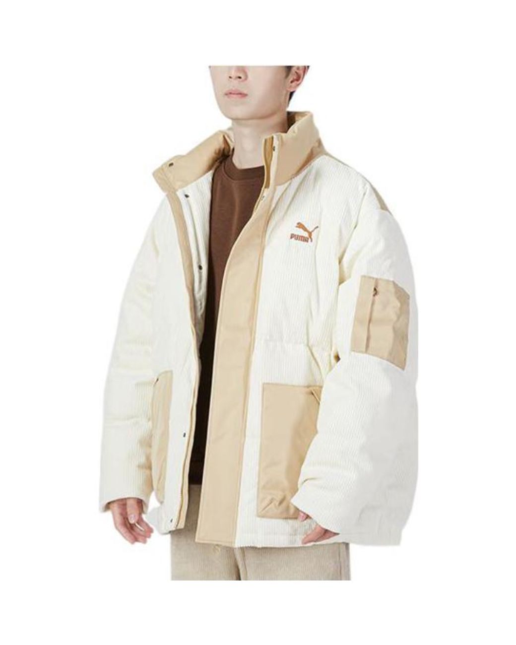 PUMA White Core Down Jacket for men