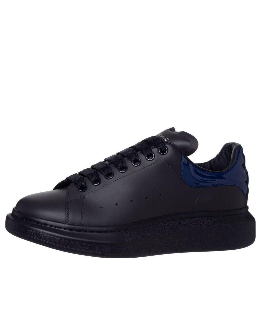 McQueen Blue Leather Oversized Sneakers for men