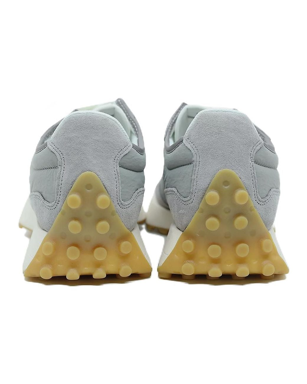 New Balance White 327 'Overcast Rain Cloud' for men