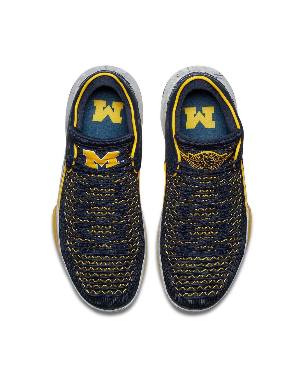 Nike Blue 32 Low 'Michigan Wolverines' for men