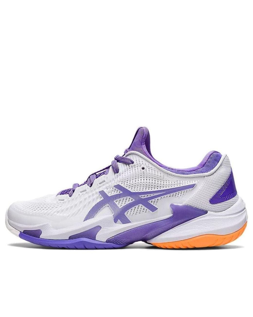 Asics Blue Court Flytefoam 3 Clay Tennis Shoes