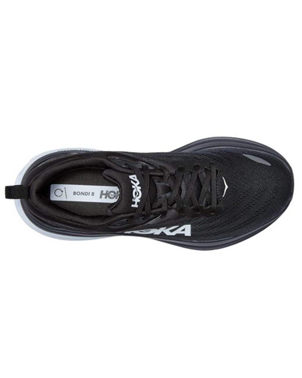 Hoka One One Black Bondi 8 Sneakers