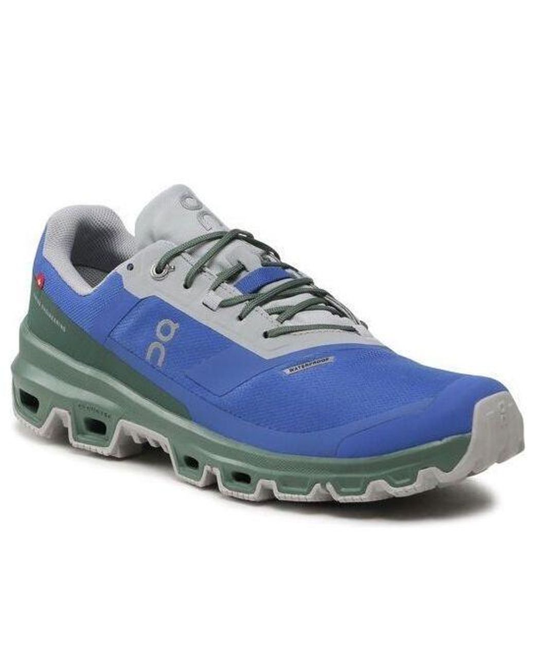 On Shoes Blue Cloudventure Waterproof 'Cobalt Ivy' for men