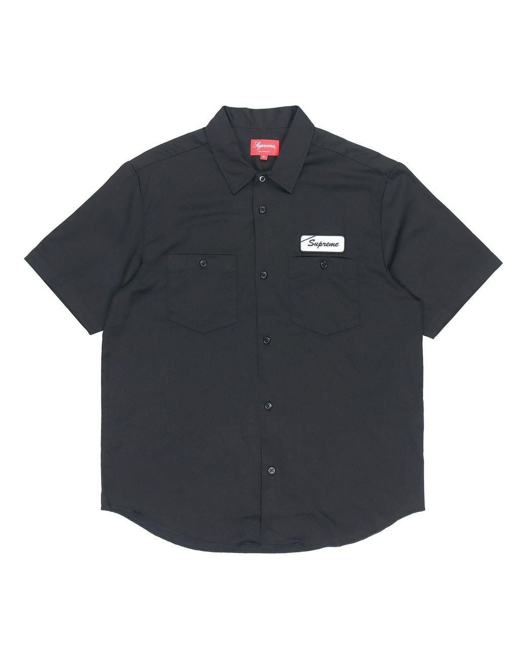 Supreme Black Dog S/S Work Shirt for men