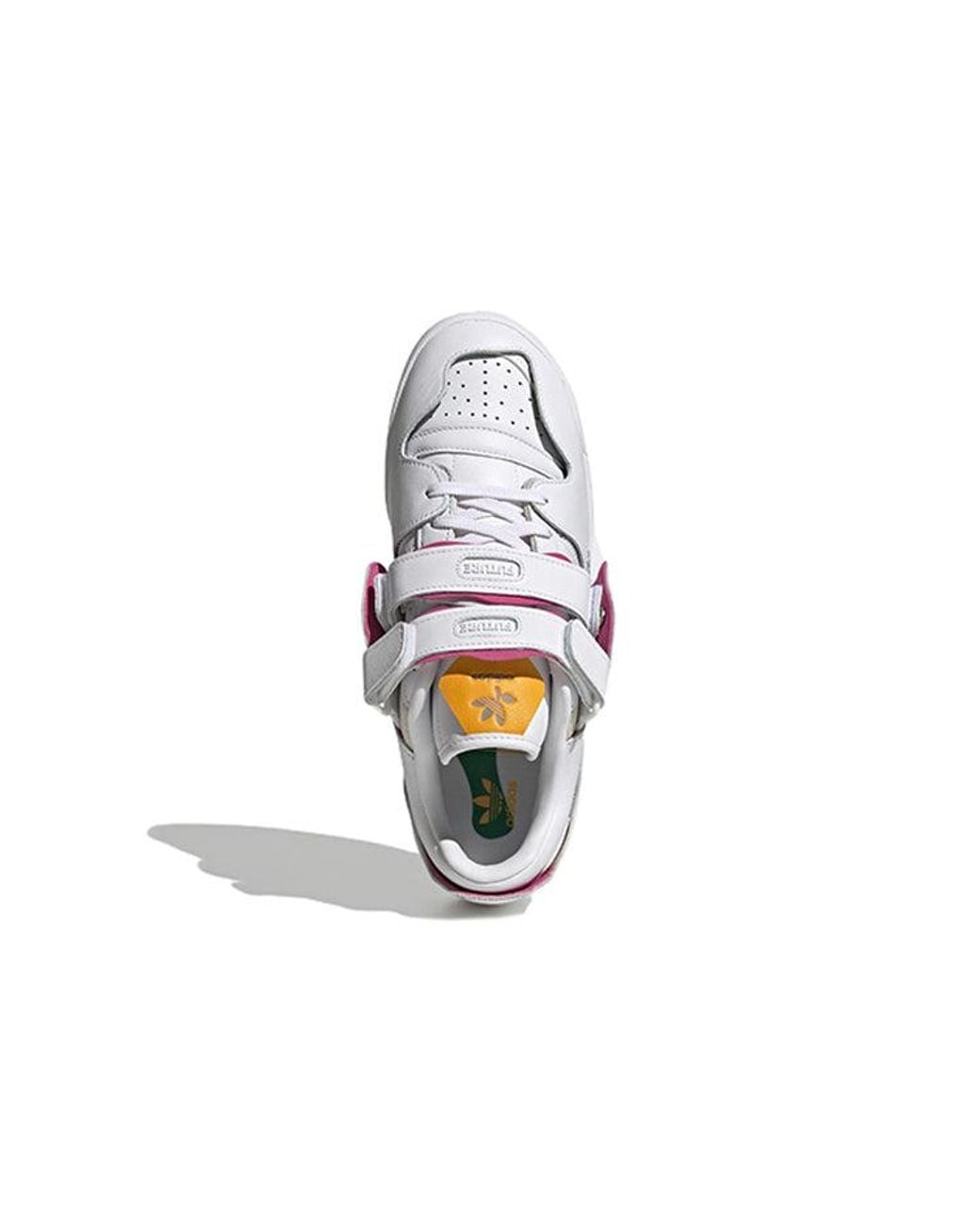 Adidas White Originals Forum 84 Low X Fisn for men