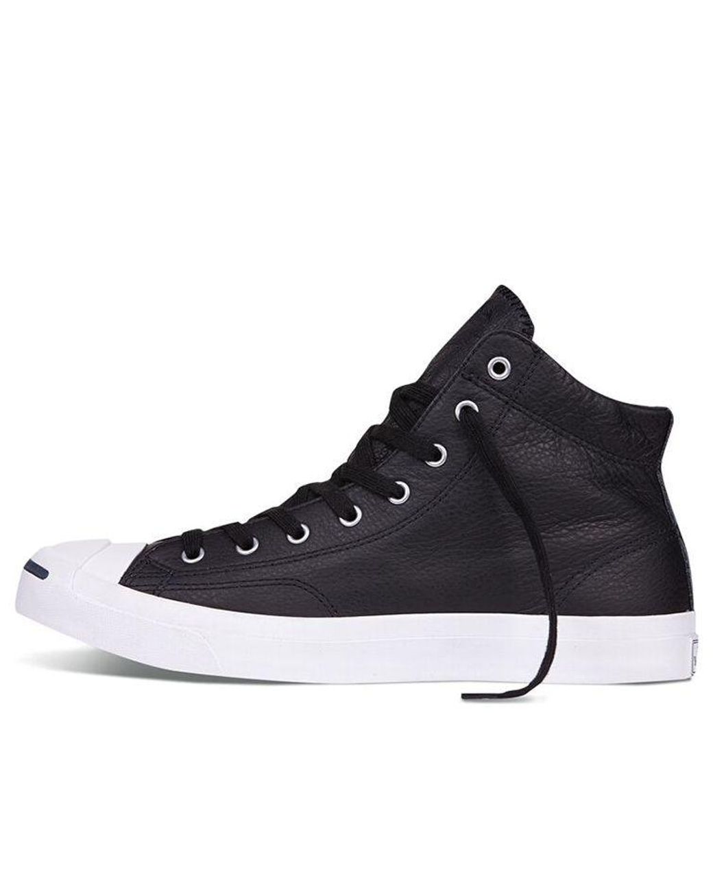 Converse Blue Jack Purcell Leather Mid Top -001 for men