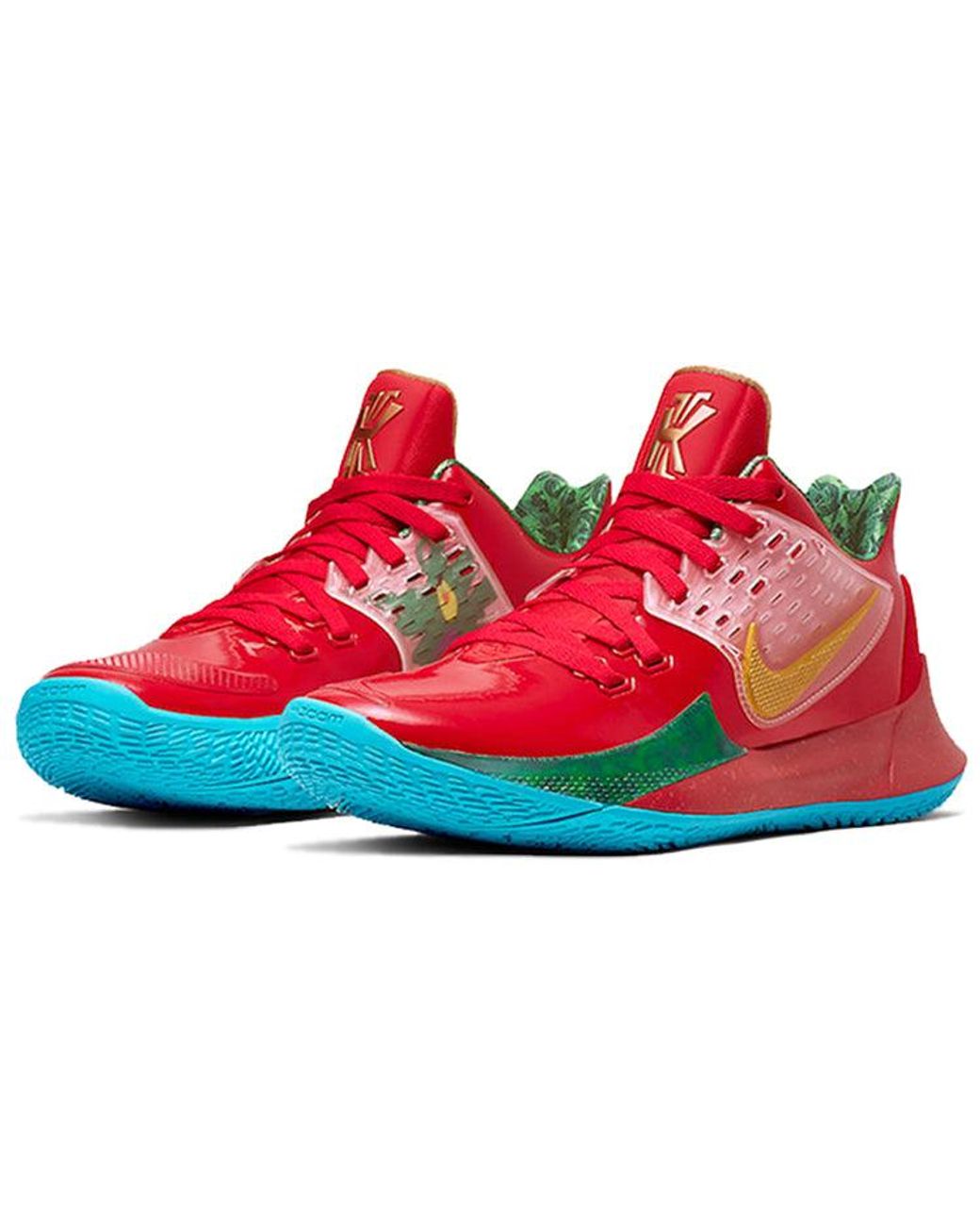 Nike Red Spongebob Squarepants X Kyrie Low 2 'Mr. Krabs' for men