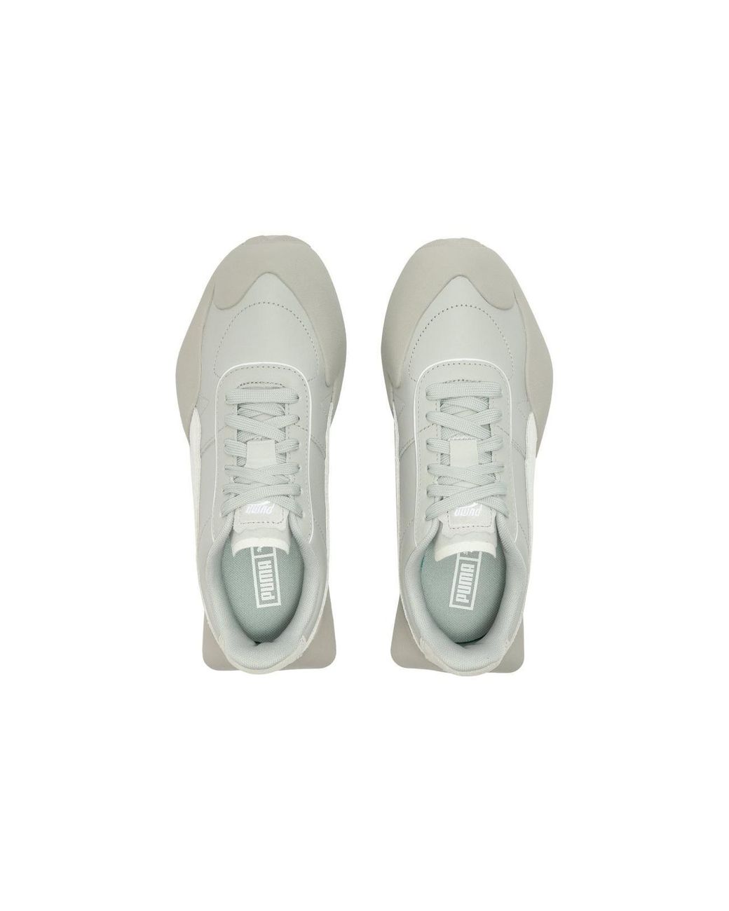 PUMA White Vaderon Clean Shoes for men