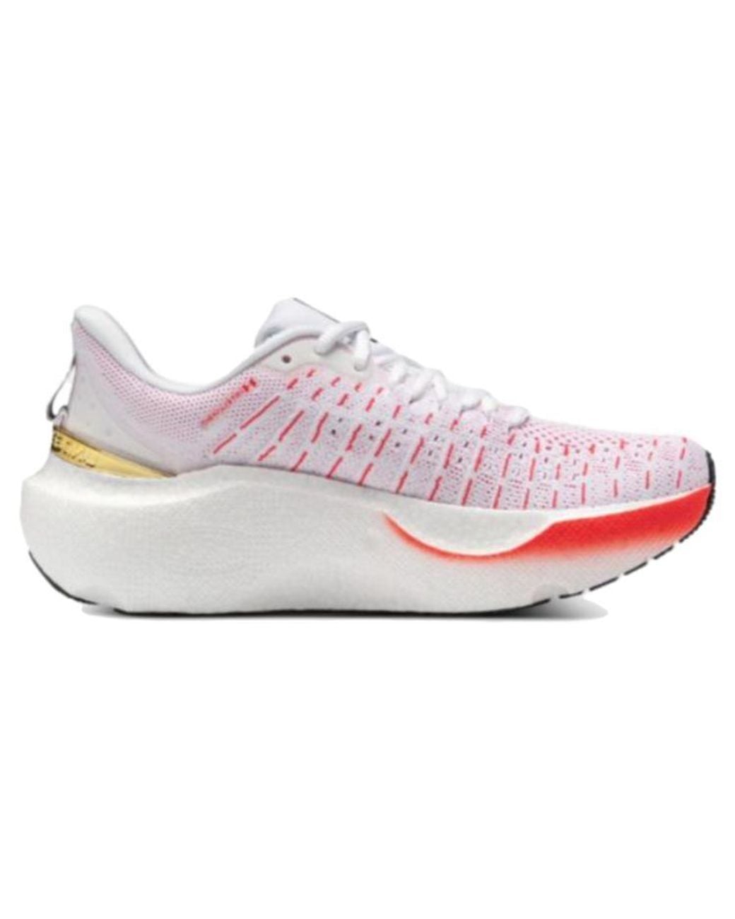 Under Armour White (Wmns) Hovr Infinite Elite Shoes Metallic'
