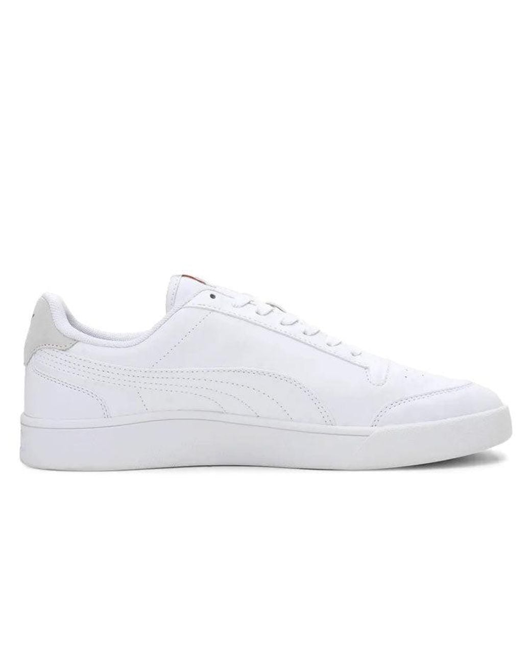 PUMA White Shuffle Sneakers for men