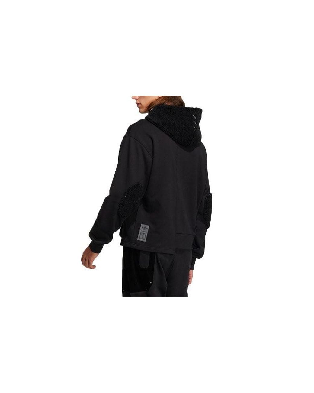 Adidas Black Originals Series Irregular Splicing Sports for men