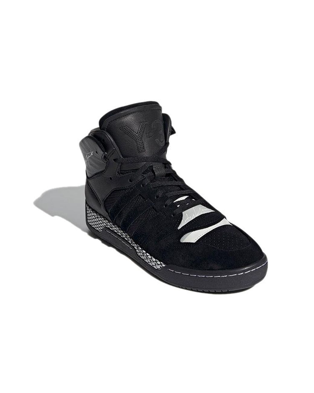 adidas gazelle silver green womens Adidas Y-3 Hayworth 2 Mid Black Leather Sneakers  Genuine Design