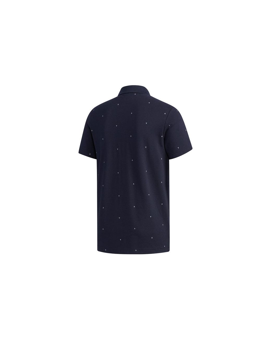 Adidas Blue Ai Polo Gen Aop Short Sleeve Polo for men