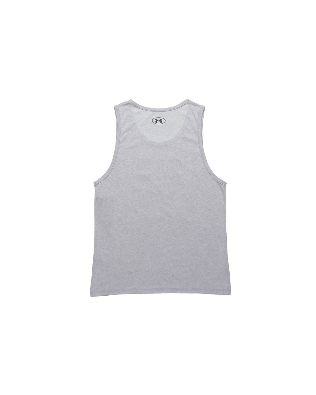 Under Armour Gray Training Graphics Tank Tops 'Steel' for men