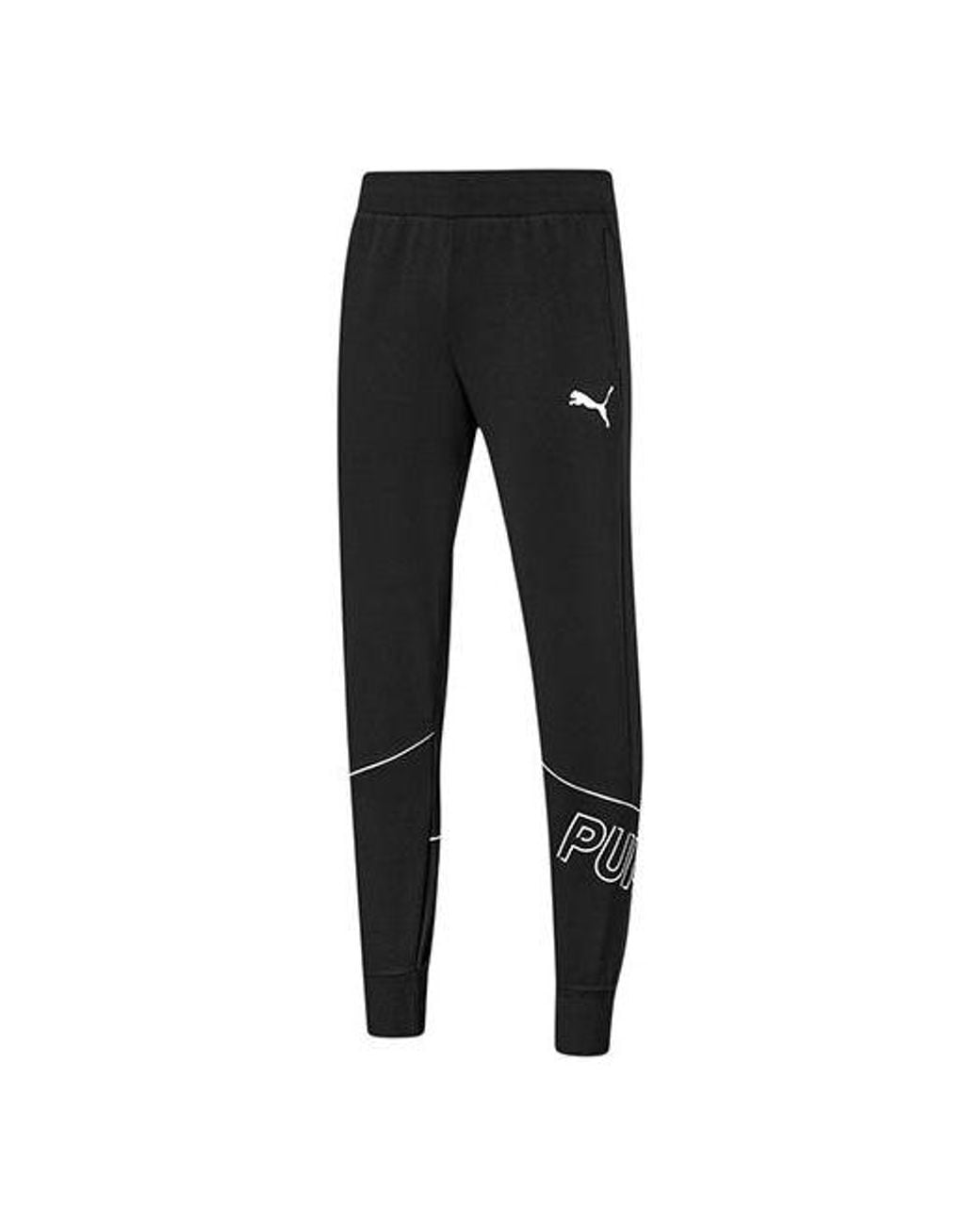 PUMA Black Modern Sports Pants for men