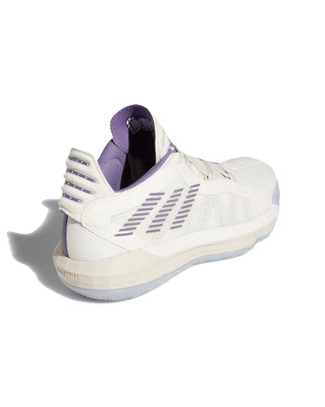 Adidas White Dame 6 'Weber State' for men
