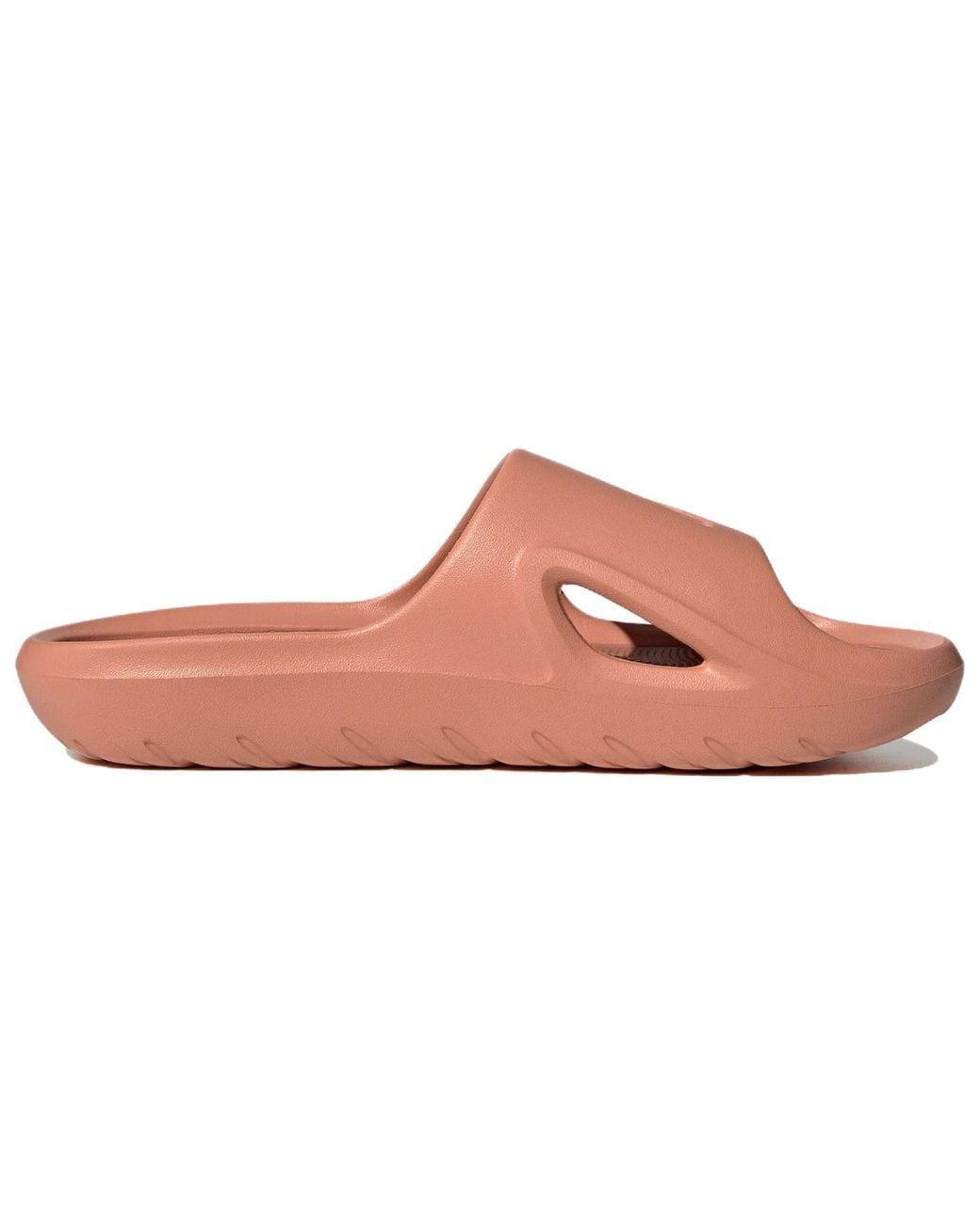 Adidas Brown Adicane Slides 'Wonder Clay' for men