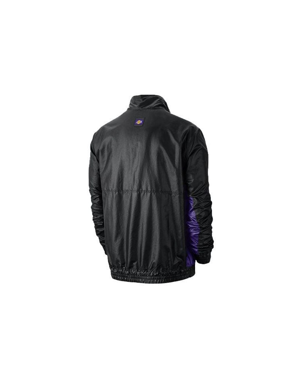 Nike Black Lightweight Nba Los Angeles Lakers Sports Jacket for men