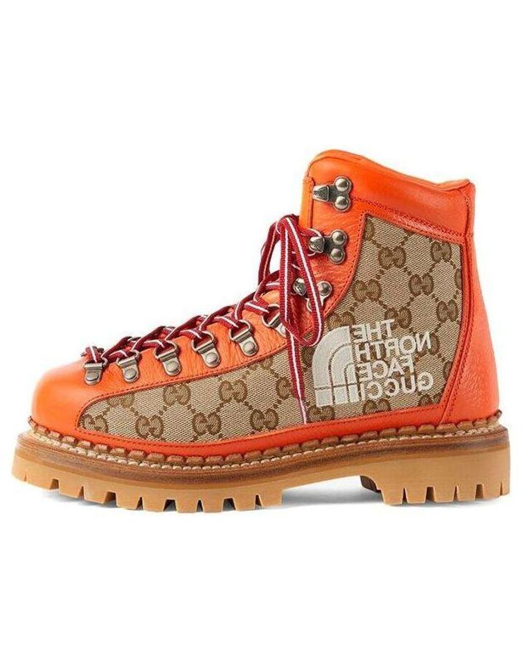 Gucci X North Face Boots in Red | Lyst Gucci X North Face Boots in Red | Lyst
