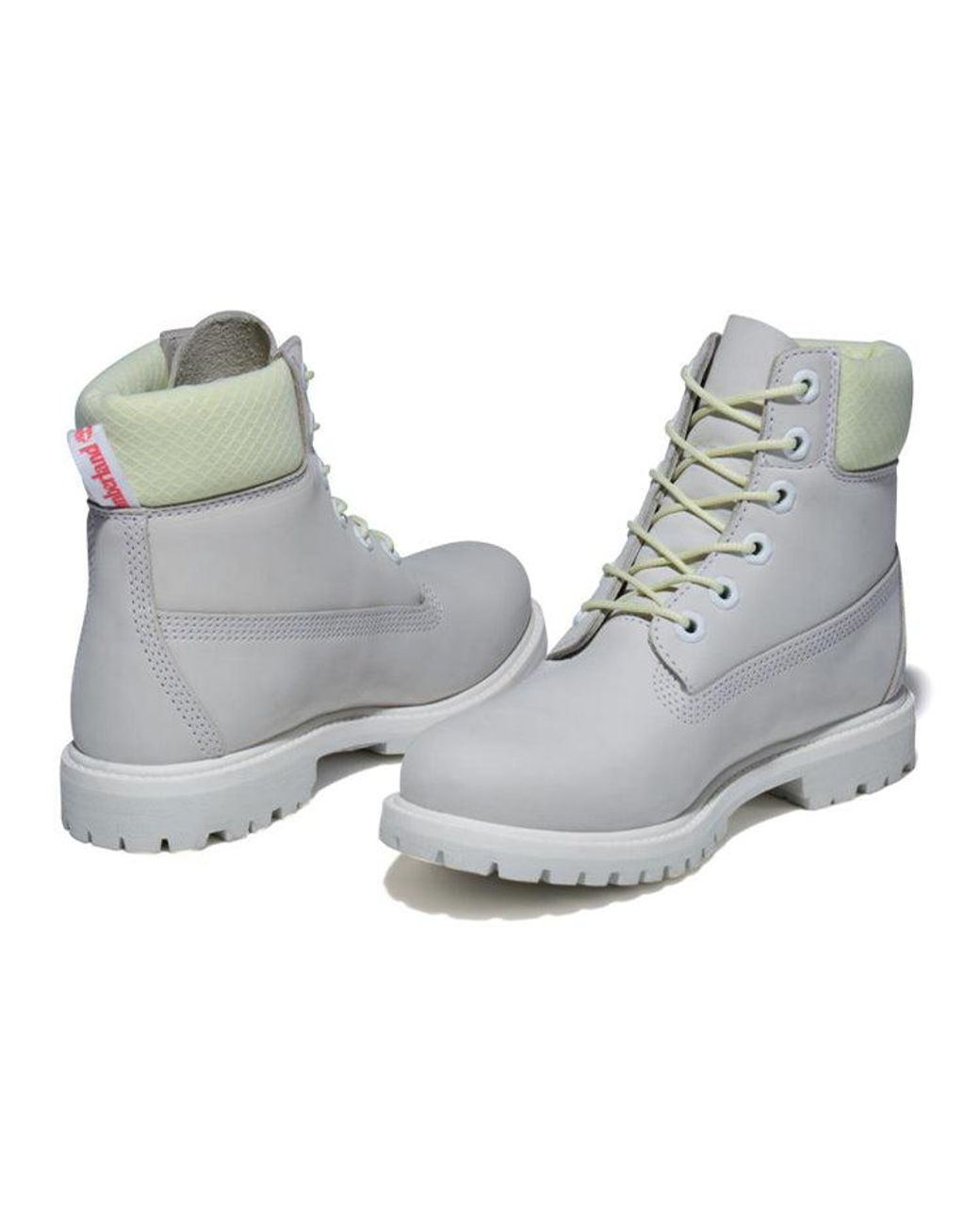 Timberland Gray (Wmns) Premium 6 Inch Waterproof Boot 'Bright Waterbuck'