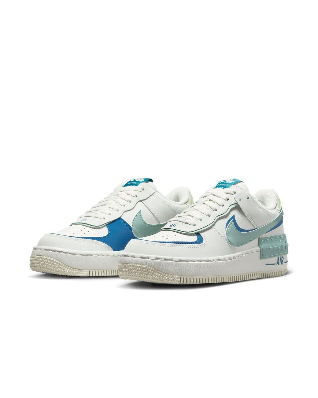 Nike Blue (Wmns) Air Force 1 Low Shadow Whisper'