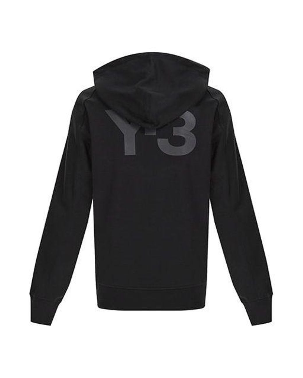 Adidas Black Y-3 Classic Back Large Logo Solid Color Casual for men