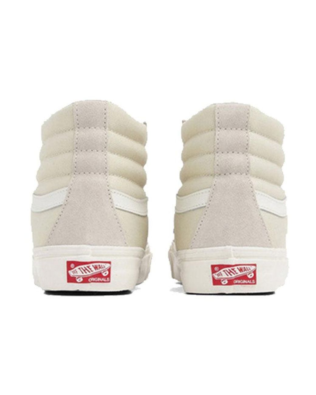 Vans Natural Sk8-Hi Lx Suede Canvas 'Pearl Marshmallow' for men