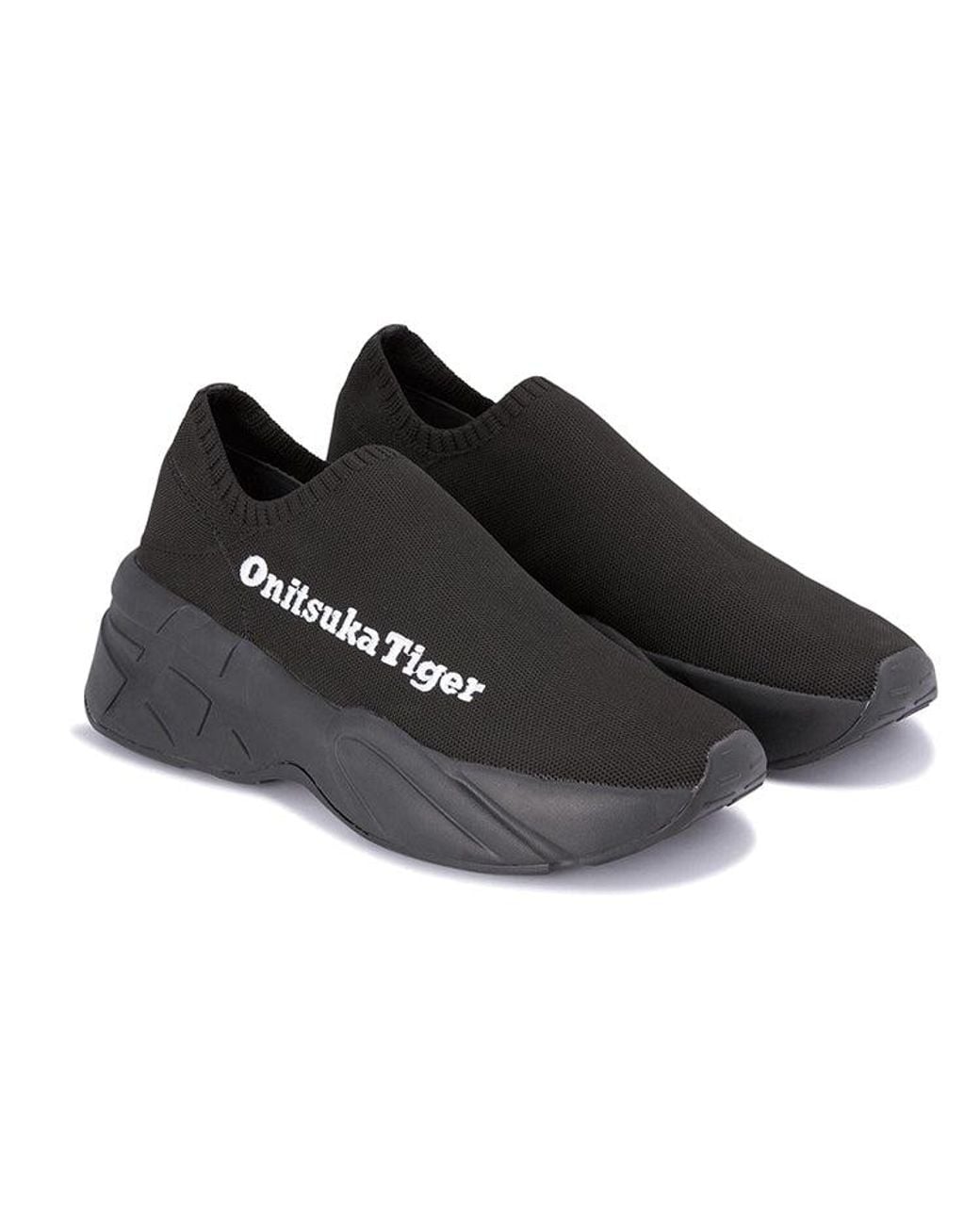 Onitsuka Tiger Black P-Trainer Knit Lo for men