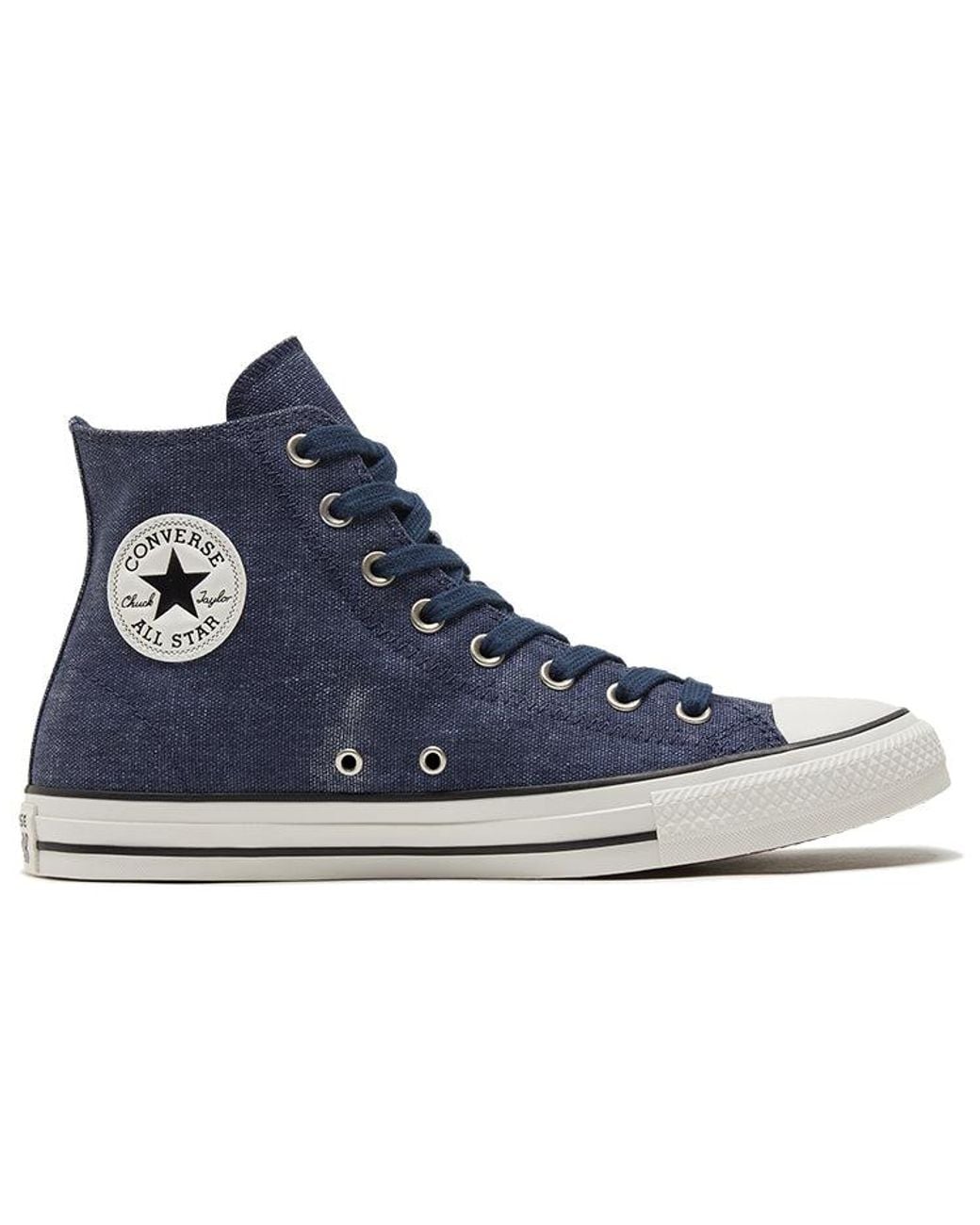 Converse Blue Chuck Taylor All Star High 'Washed Canvas for men