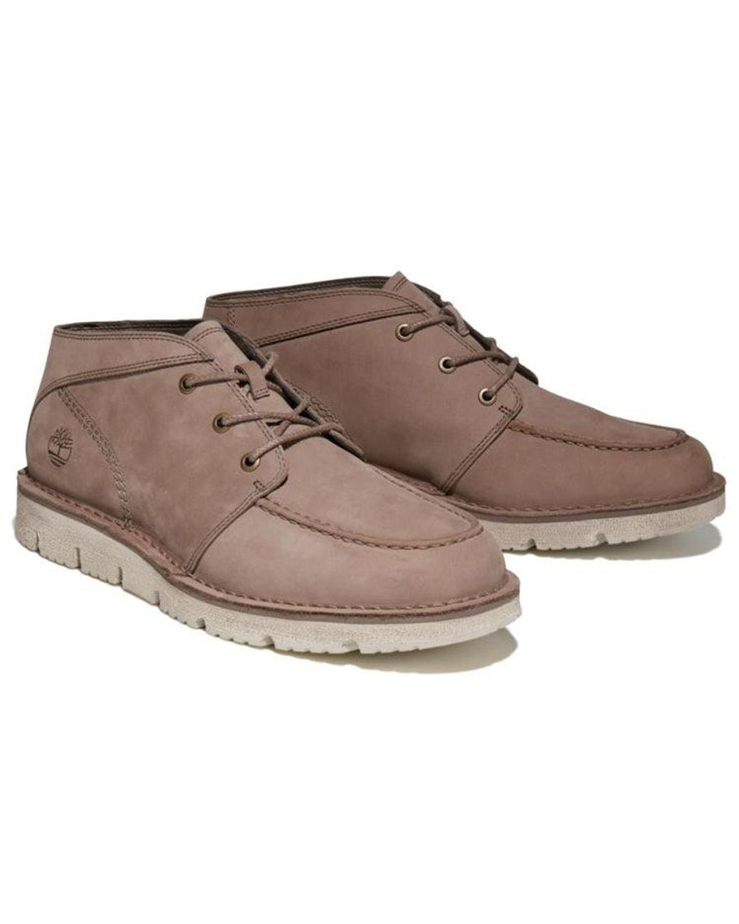 Timberland Brown Westmore Moc Toe Chukka Boots for men