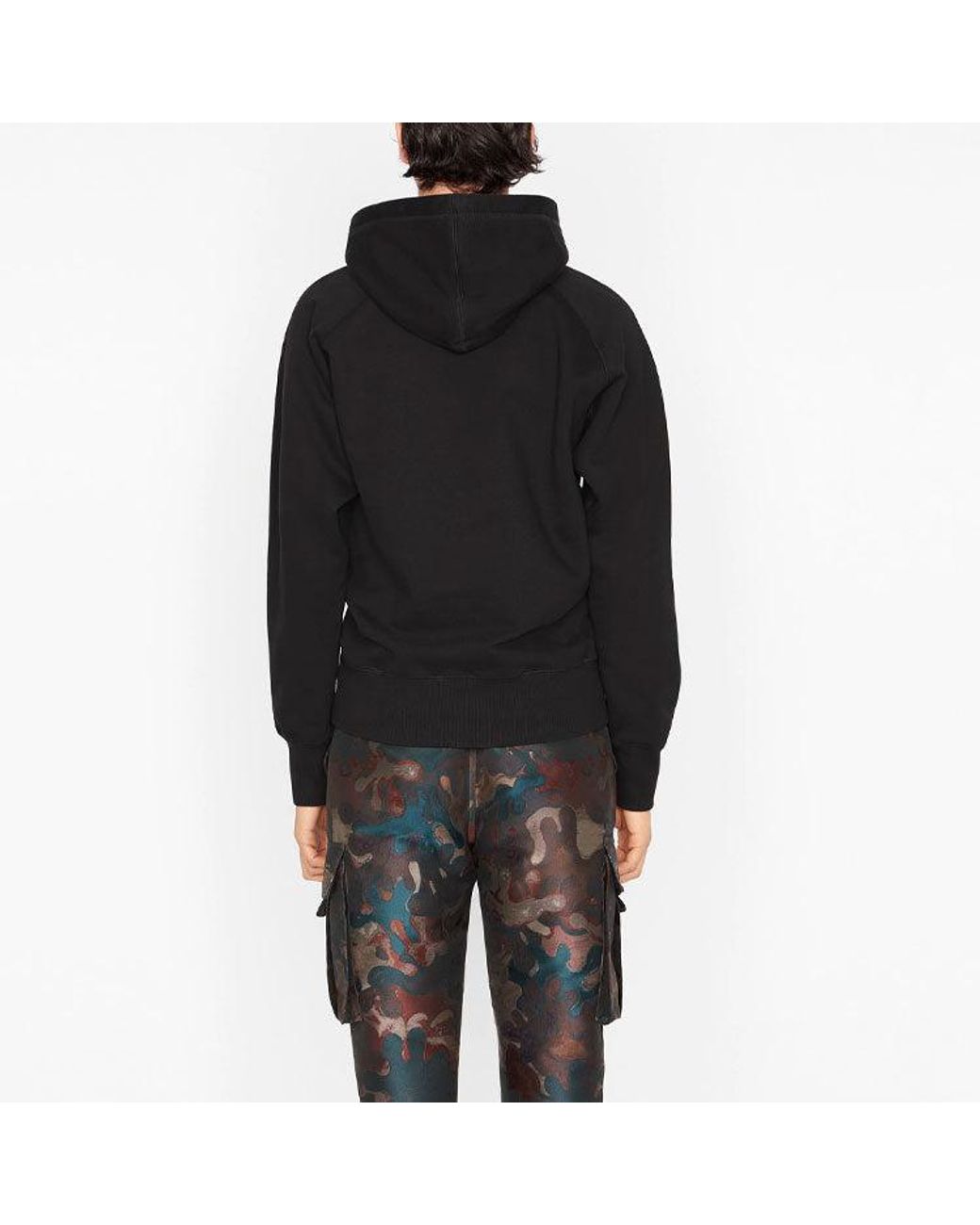 Dior Black X Peter Doig Crossover Fw21 Logo Embroidered Pullover for men