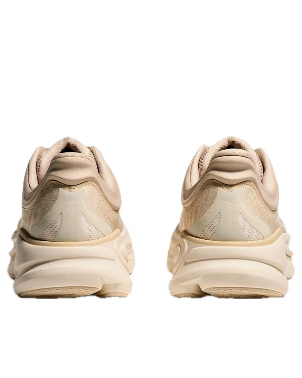 Hoka One One White Bondi 9 'Oatmeal Oatmilk' for men