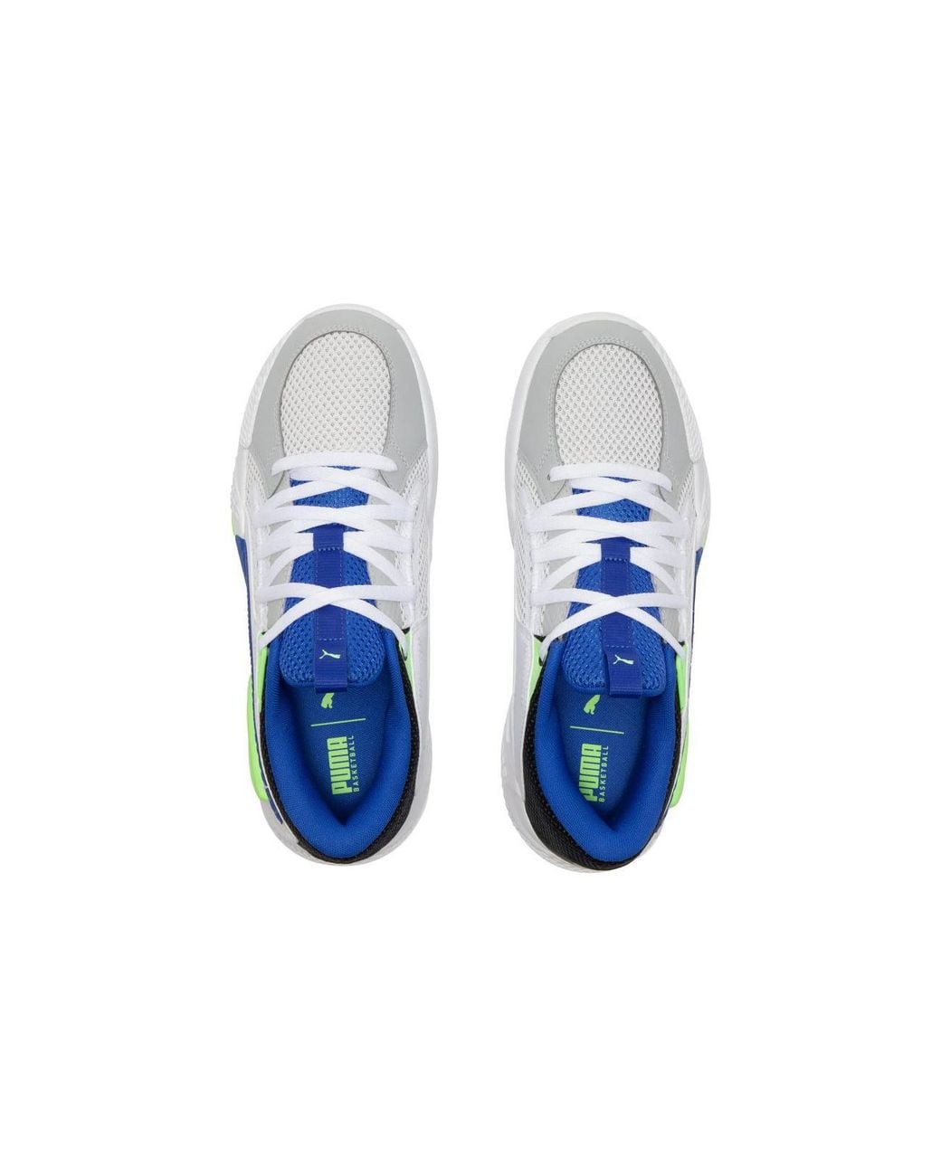 PUMA Blue Court Rider Chaos Basketball Shoes 'Future- Glare' for men