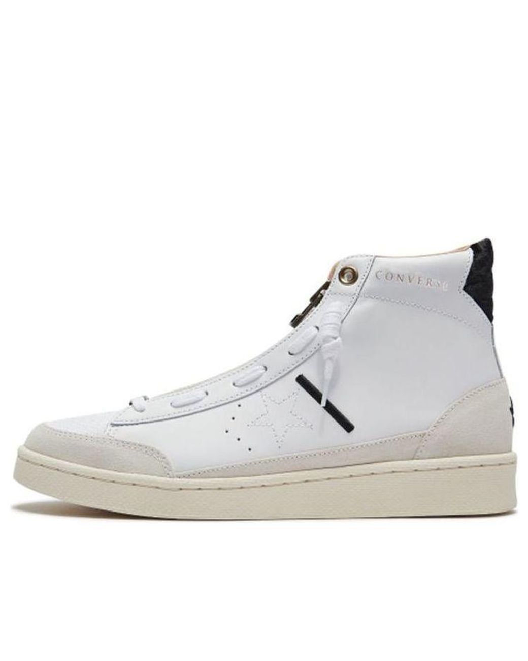 Converse White Ibn Jasper X Pro Leather Mid for men