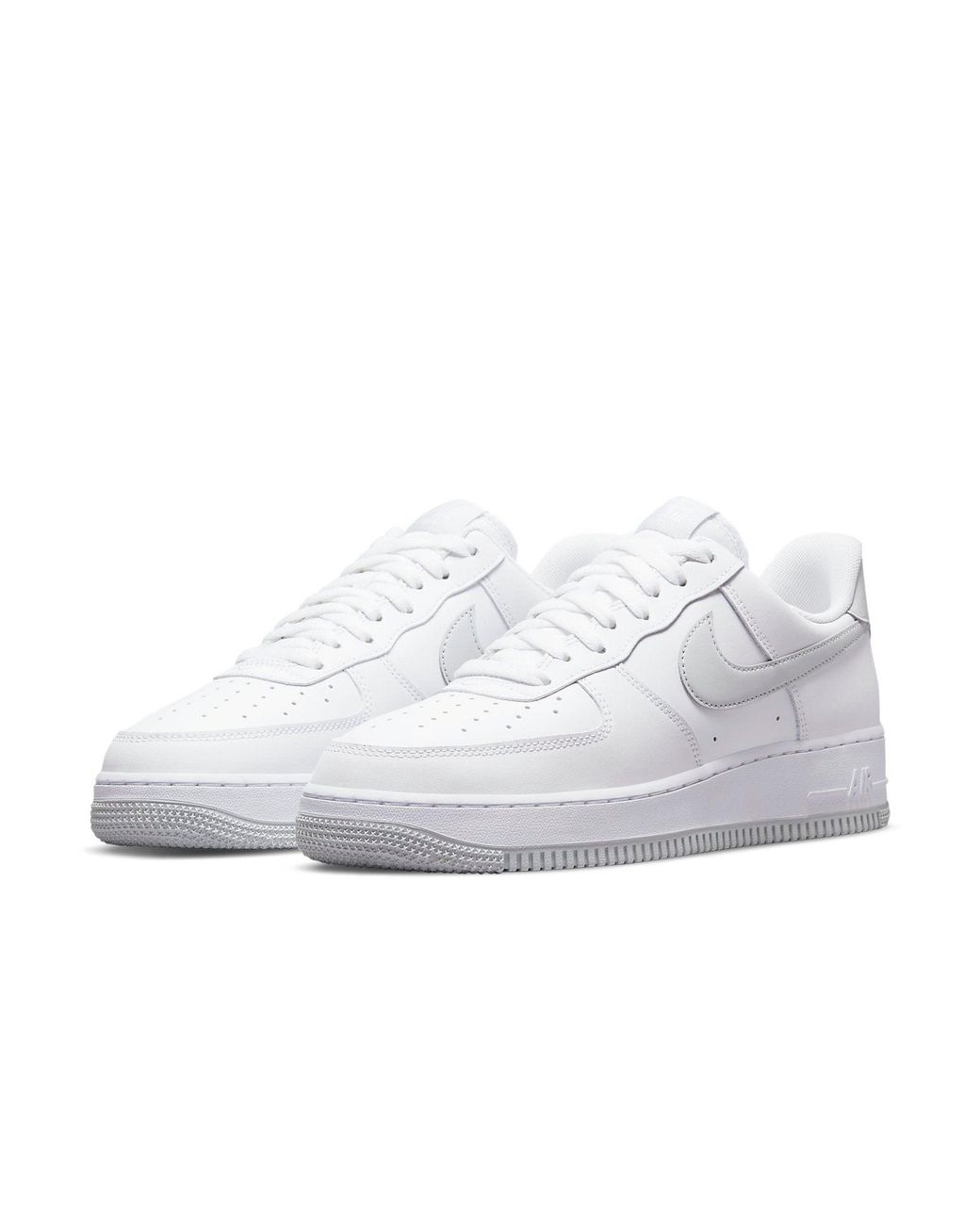 Nike White Air Force 1 '07 Pure Platinum' for men