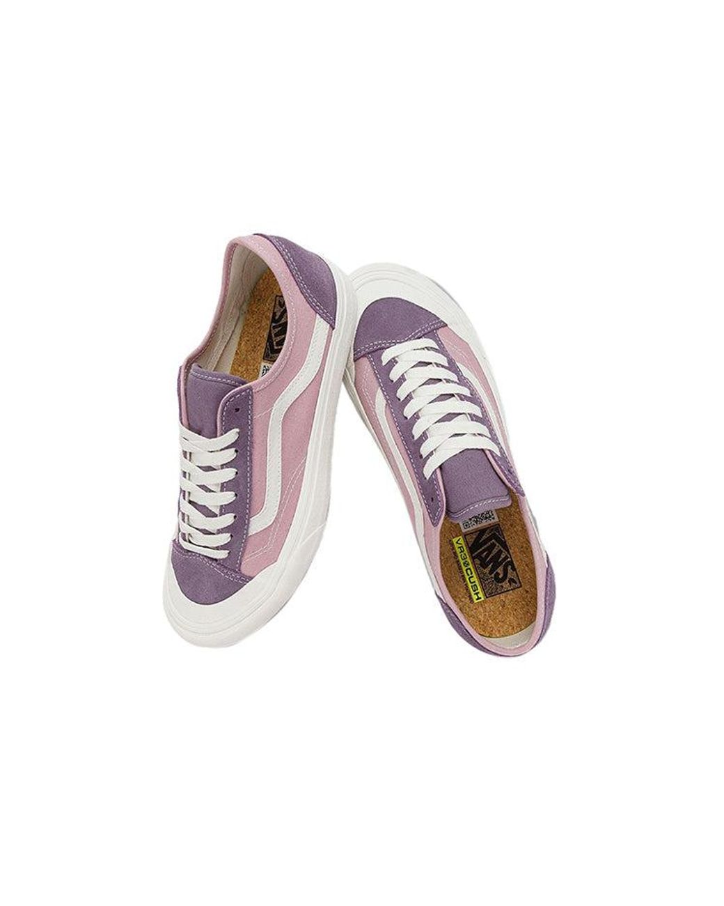 Vans Pink Knu Skool Hairy Suede