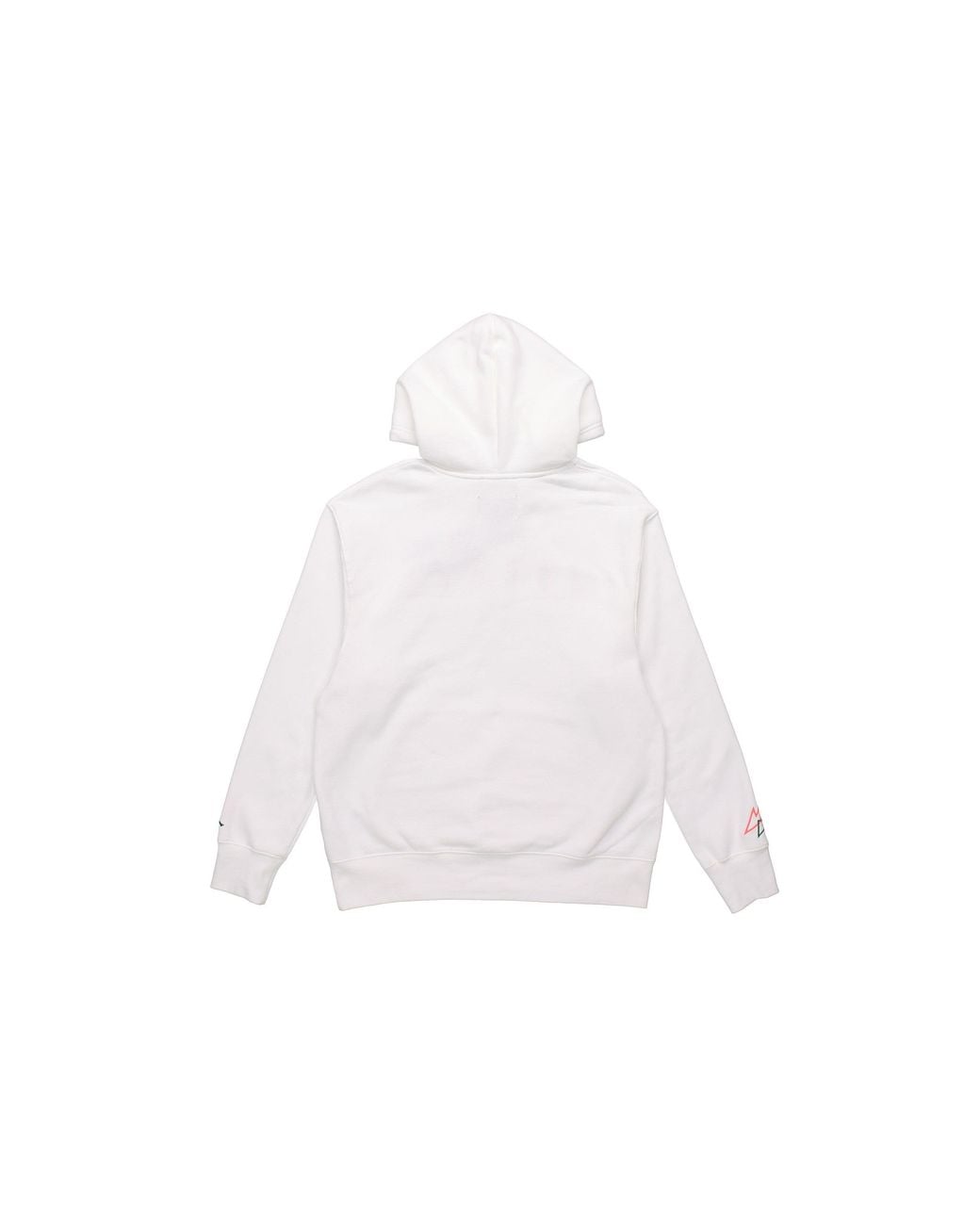 Nike White Sport Dna Solid Color Fleece Lined Hooded Pullover Sports for men