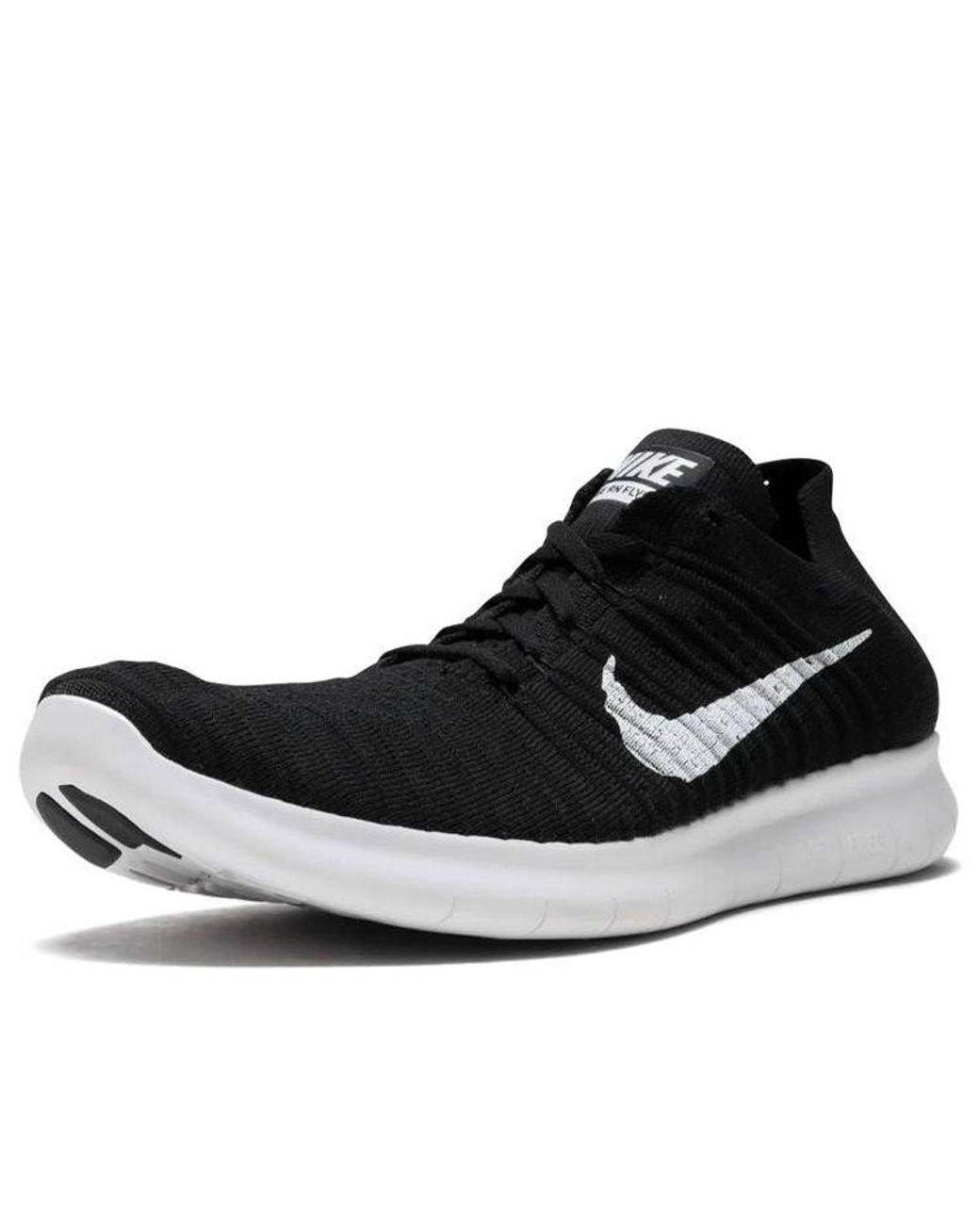 Nike Black Free Rn Flyknit for men