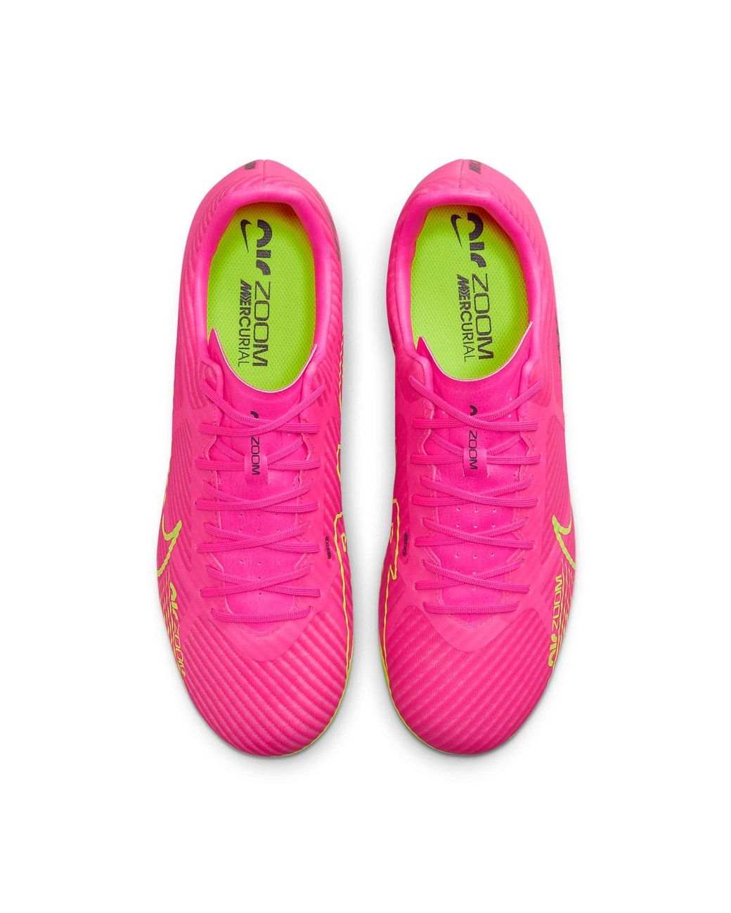 Nike Pink Zoom Vapor 15 Academy Ag Blast Volt' for men