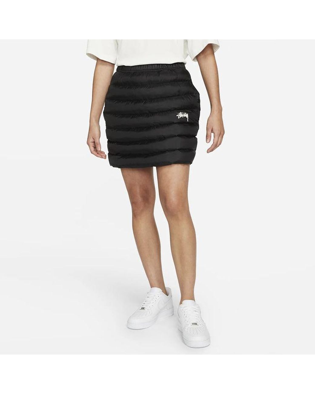 Nike Black (Wmns) X Stussy Logo Skirt