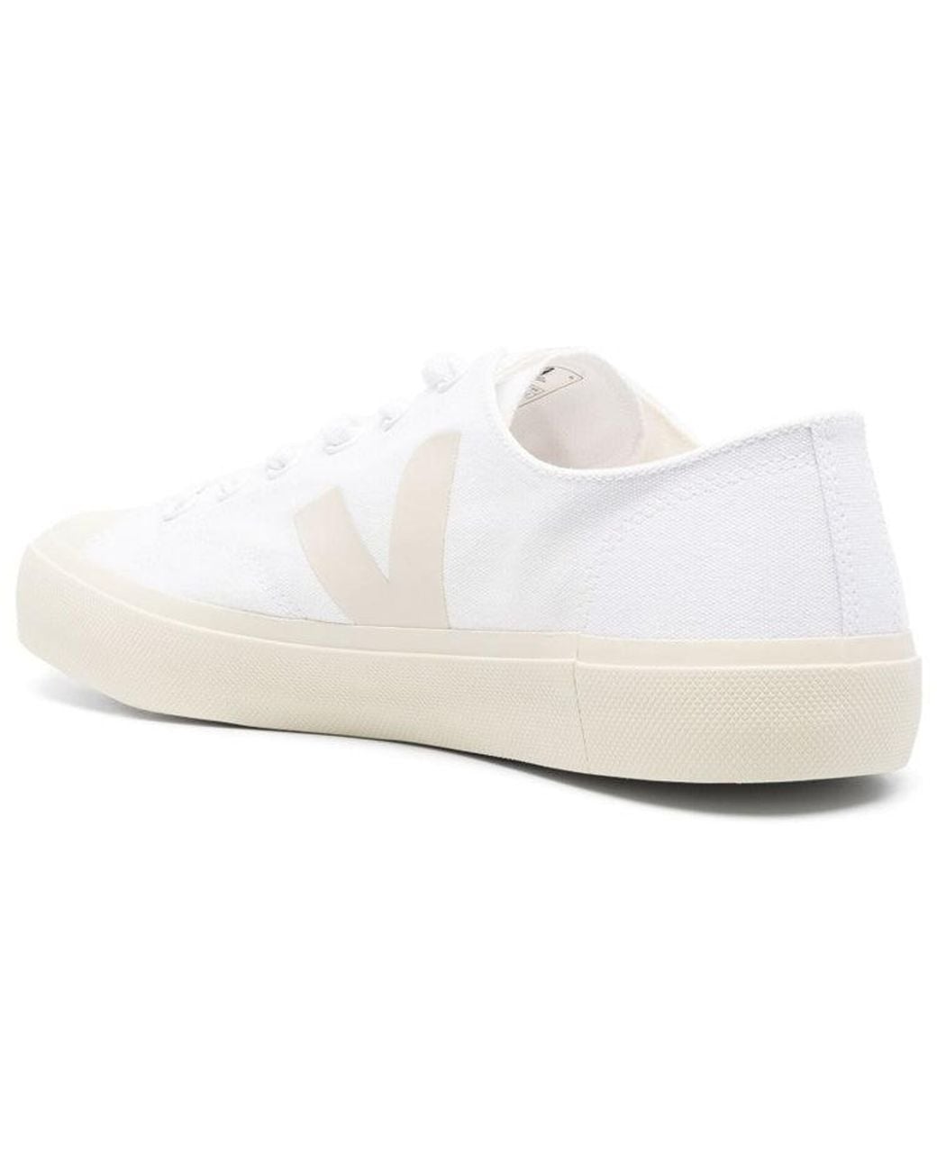 Veja White Wata Ii Canvas Pierre'