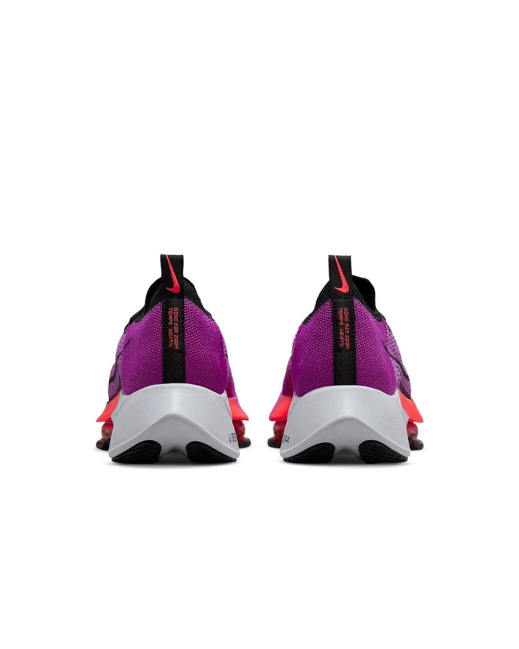 Nike Purple Air Zoom Tempo Next% Road Running Shoes