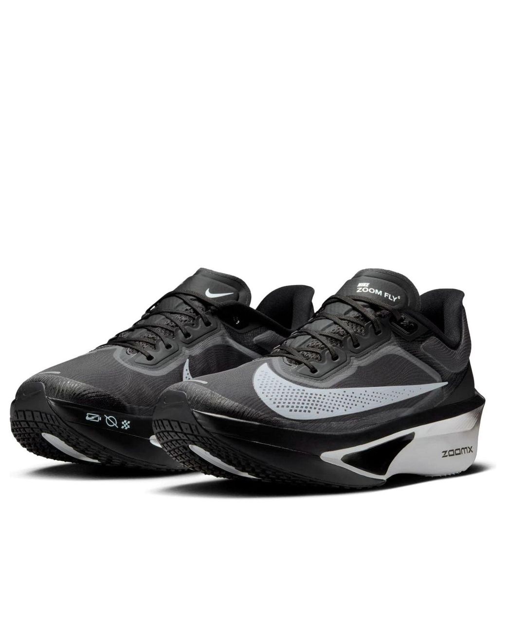 Nike Black Zoom Fly 6 Road Racing Shoes for men