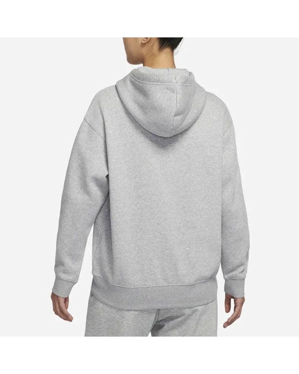 Nike Gray (Wmns) Sportswear Collection Fleece Hoodie