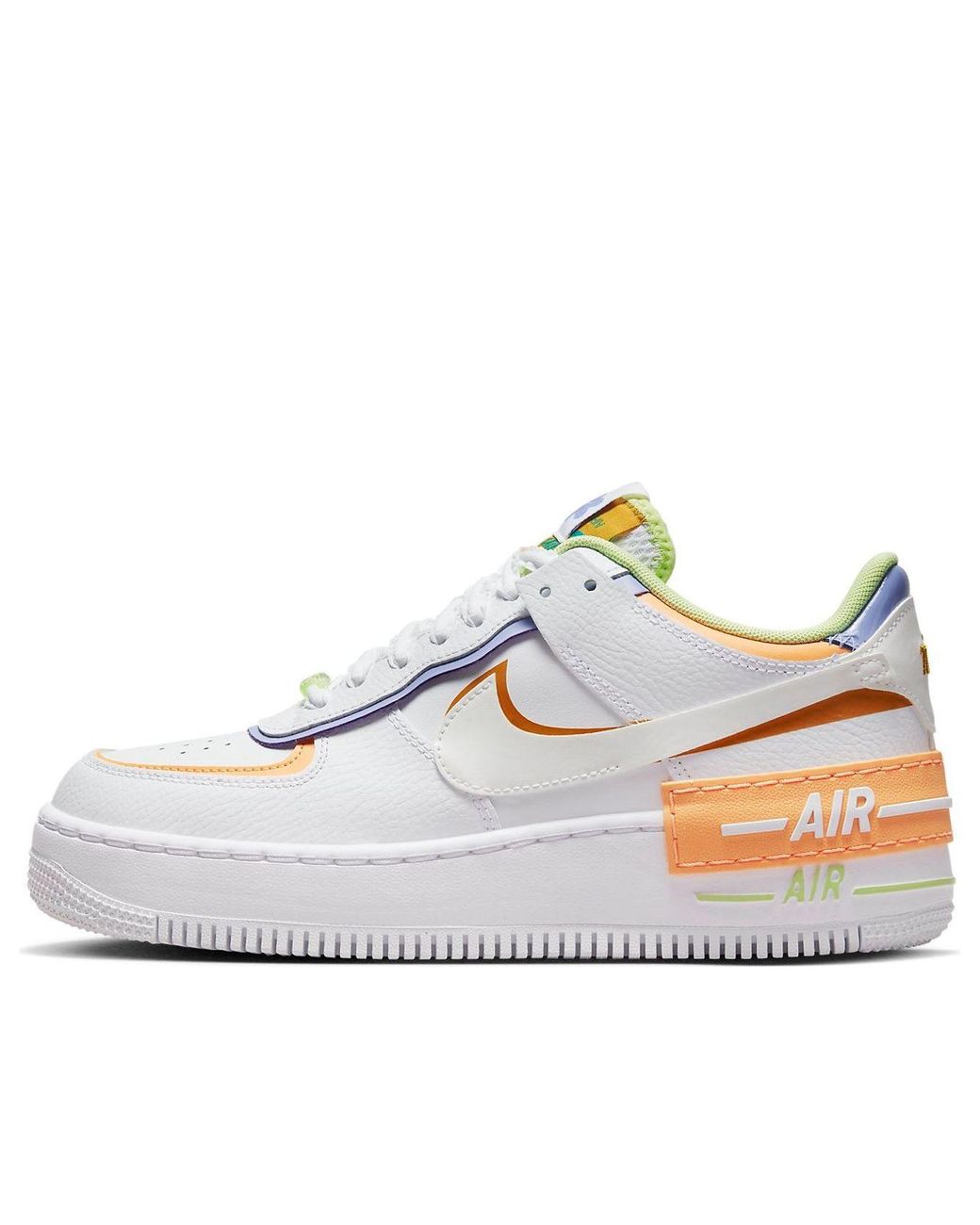 Nike White (Wmns) Air Force 1 Shadow