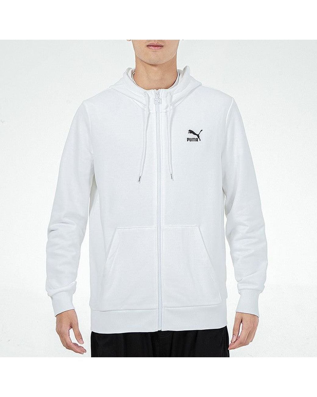 PUMA Blue Classics Tech Full Zip Hoodie for men